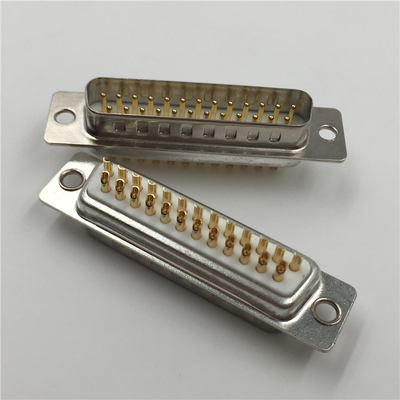 可昊车针焊线式D-SUB25PIN公头 优质车针焊线式D-SUB25针公头 keho01M5-25M-0A1W