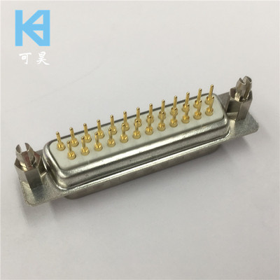 车针直脚焊板DP25PIN公座 工业180度焊板D-SUB25PIN公座