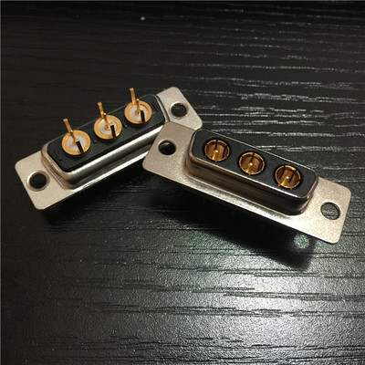 D-SUB射频直插母座3W3同轴连接器 优质D-SUB射频直插同轴连接器