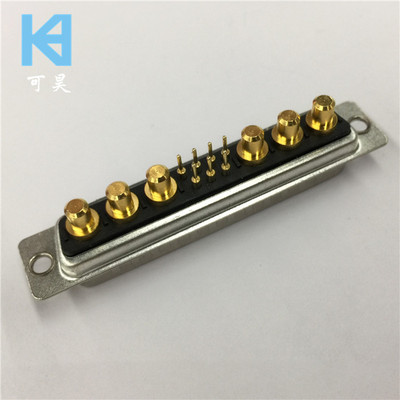 大电流-D-SUB连接器直插13W6公座 混合大电源D-SUB连接器13W6公座