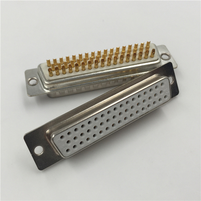 DB50PIN母座插头车针D-SUB连接器 焊线车针D-SUB50PIN母头连接器 keho01M5-50F-0A1W