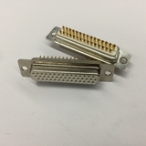 焊线式串口VGA3排44PIN母头 车针镀金COM并口HDB44芯母座连接器  keho01M3-44F-0A1W