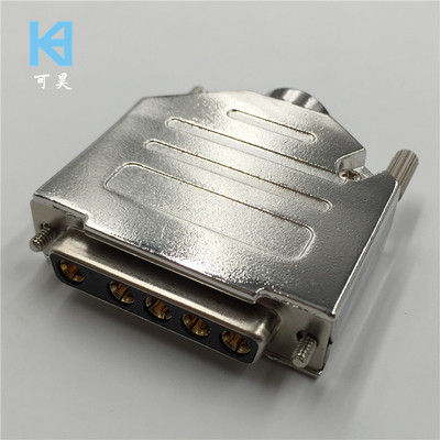 RS485并口DB25针孔锌合金外壳 D-SUB长螺丝5W5插头金属壳 &nbsp;keho01Z0-250-LN-Z-1657