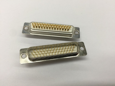 车针镀金线缆hdb44PIN公头接口 D-SUB焊线式VGA三排44针孔插头 &nbsp;keho01M3-44M-0A1W