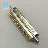 车针d-sub串口公头db37连接器 纯铜矩形焊接式并口DB37pin针插头 keho01M5-37M-0A1W