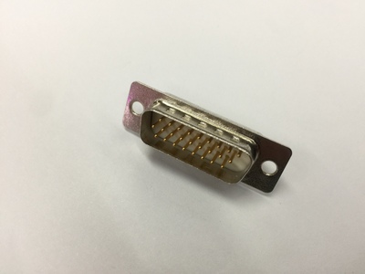 高品质车针26芯D型针插头 纯铜实芯针D-SUB接口HDB26PIN公头 keho01M3-26M-0A1W